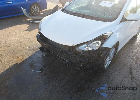 2013 Hyundai Elantra Gls z USA, uszkodzony, nr VIN 5NPDH4AE5DH451137